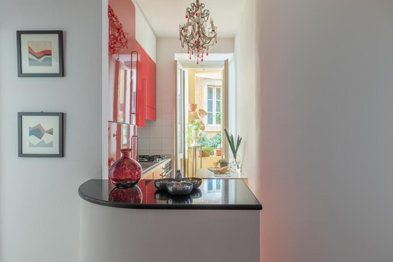 Iflat Red Roman Apartament Dış mekan fotoğraf