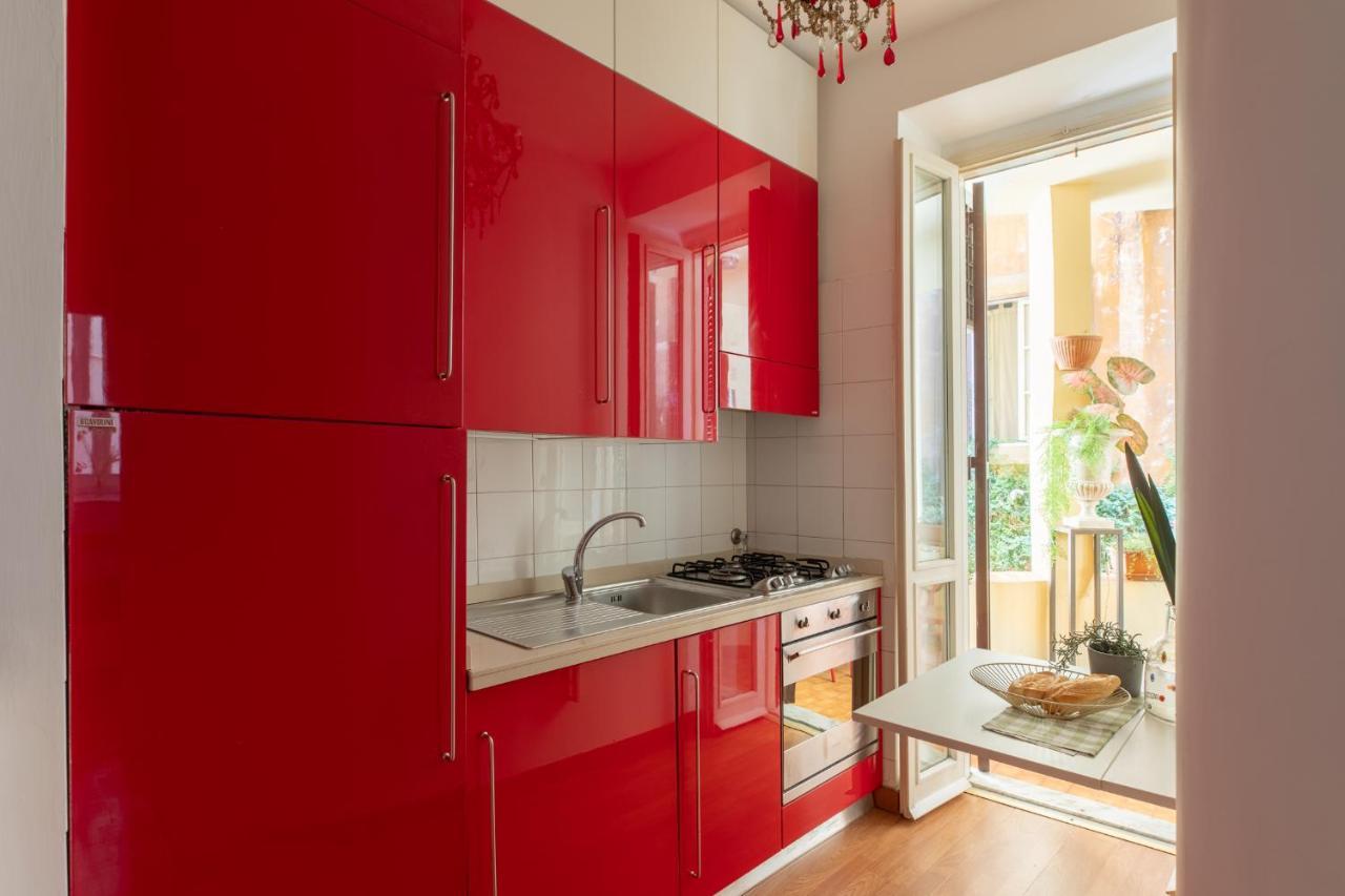 Iflat Red Roman Apartament Dış mekan fotoğraf